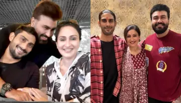 Aarya Babbar Shared A Throwback Pic With Pratiek On Sibling Day Amid Family Feud, 'Ukhadh Lo Jo...'