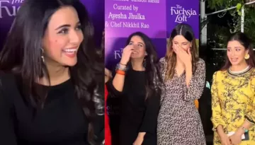 'BB18's Sara Arfeen Khan Kicks Nyra Banerjee, Netizens Say, 'Very Disrespectful..'