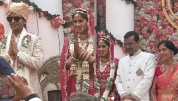 Former Delhi CM, Arvind Kejriwal's Daughter, Harshita Ties Knot With IIT Partner, Sambhav Jain