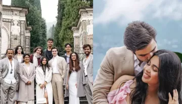 Arjun Sarja's Younger Daughter, Anjana Gets Engaged To BF, Isaiah Since 13 Years In Lake Como, Italy