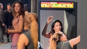 Mira Rajput Stuck In Rain Uses Body Scanner For Protection, Netizens Say, 'South Delhi Girls'