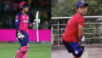 14-Year-Old IPL Sensation, Vaibhav Suryavanshi's Old Clip Of Knocking Practice On Terrace Goes VIRAL