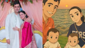 Shraddha Arya And Her Husband, Rahul Nagal, Reveal Their Twins' Names With Ghibli-Style Pictures