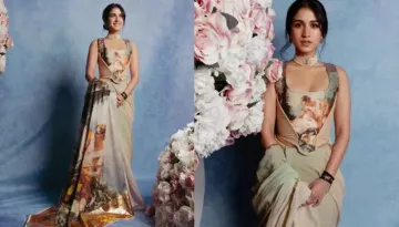 Radhika Merchant, 'Choti Bahu' Of Ambani Family, Styles A 35-Year-Old Corset With 'Chanderi' Saree