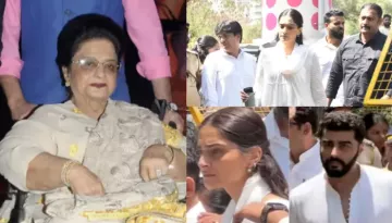 Sonam Kapoor Looks Devastated At Grandma Nirmal's Last Rites, Kapoor Clan Unites For A Final Goodbye