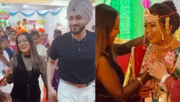 Neha Kakkar Attends Driver's Wedding, Gifts 'Gold Ring' To The Groom And 'Gold Chain' To The Bride