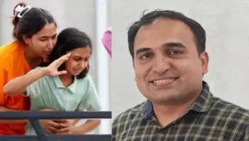 11-Year-Old Daughter Bids Adieu To Father, Martyr Surendra Kumar, Calls Him Protector Of The Nation