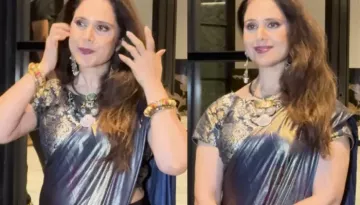 61-Year-Old Meenakshi Seshadri Makes Dazzling Appearance At 'Pune Highway' Screening