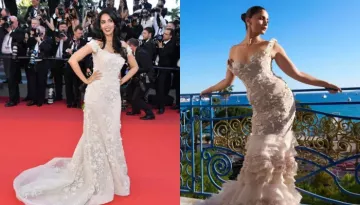 Alia Bhatt's Cannes Debut Dress Looked Similar To Mallika's 2017 Gown, Netizens Ask, 'Did She Copy?'