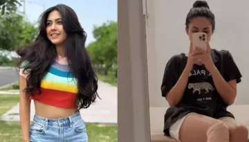 Reem Shaikh Bruises Foot On 'Laughter Chefs 2' Sets, Shares Mirror Selfie Of Injured Leg