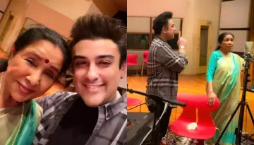 Adnan Sami Teases Musical Collab With Asha Bhosle, Shares Sweet Studio Moments, 'My Daughter...'