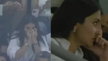 IPL 2025 Finals: Anushka Sharma Looks DISAPPOINTED As Virat Kohli Gets OUT After Scoring 43 Runs