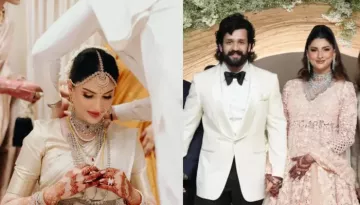 Zainab Ravdjee Is PREGNANT? Wedding Pictures With Akhil Akkineni Sparks Buzz As She Covers Her Tummy