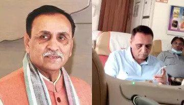 Air India Plane Crash: Gujarat's Ex-CM, Vijay Rupani's LAST Photo On Flight Surfaces, Looked Worried