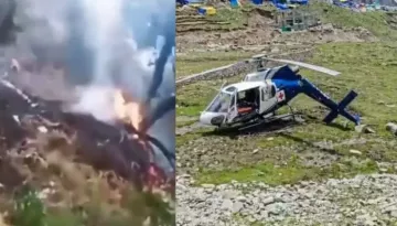 After Ahmedabad Plane Crash, Uttarakhand Helicopter Crashes Near Kedarnath, Allegedly Claims 7 Lives