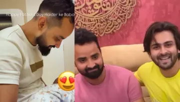 Shoaib Ibrahim's Brother-In-Law, Khalid Shares Cutest Tummy Time Moment With His Newborn Son, Haider