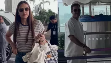 Esha Deol Makes A Rare Appearance At Airport With Her Ex-Husband, Bharat Takhtani After Divorce
