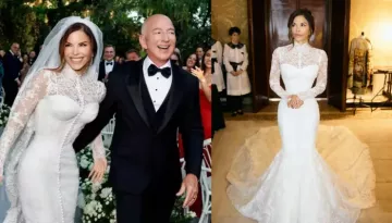 Jeff Bezos And Lauren Sanchez Are MARRIED! Inside Their USD 55M Venetian Wedding And 900-Hour Dress