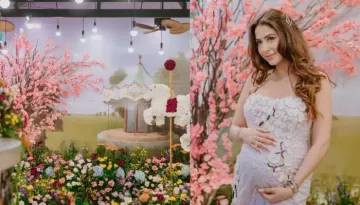 Malvika Raaj Flaunts Full-Grown Baby Bump In A Dreamy Dress At Her Mary Poppins-Themed Baby Shower