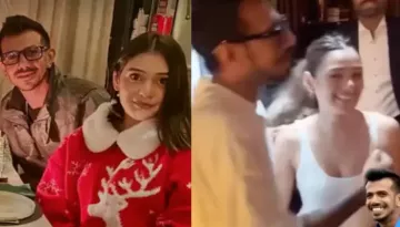 Yuzvendra Chahal's Birthday Video With RJ Mahvash From London Surfaces, Gives Her A Big Hug