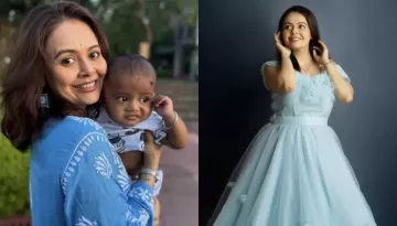 Devoleena Bhattacharjee Slammed Trolls Who Called Her 7-Month Son, Joy, Dark And Dusky