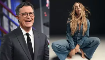 Stephen Colbert Defends Sydney Sweeney Amid Her American Eagle Campaign Row, Says, 'An Overreaction'