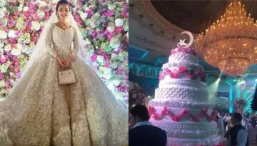 Russian Billionaire Spent USD 1 Billion On Son's Wedding, Bride Wore 11.5 Kg Elie Saab Gown And More