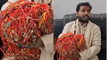 Khan Sir Celebrates Raksha Bandhan, 15,000+ Girls Tie Rakhi In Heartwarming Video 'Is Kalyug Mein..'