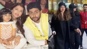 Aaradhya Bachchan Twins With Mom, Aishwarya In Black, Looks The Happiest, Accompanied By Parents