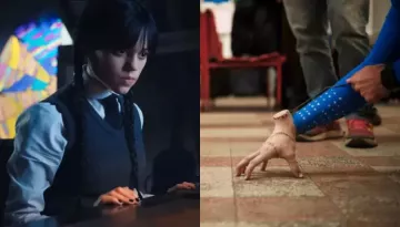 Jenna Ortega On The Secret Code That Caused Wednesday's Win, Director Speaks About Casting 'Thing'