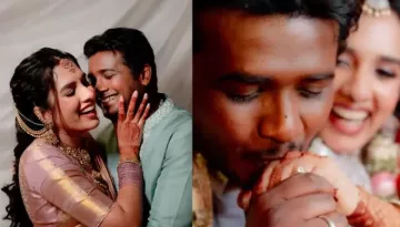 Rahul Sipligunj's Fiancee, Harinya Reddyy Makes Her IG Handle Public, Drops Official Engagement Pics