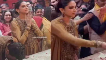 Deepika Padukone, Ranveer Singh Seek 'Darshan' Of Bappa After Dua's Birth At Ambani's Ganpati Bash