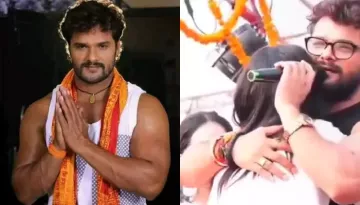 Khesari Lal Yadav Slammed For His Viral Clip Flirting With Female Fan, Netizens Call Him, 'Ye Kya..'