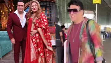 Govinda Walks Inside The Airport Solo With A Smile After Wife, Sunita Ahuja Shuts Down Divorce Buzz