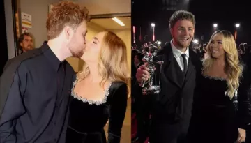 MTV VMAs, Alex Warren Kisses Wife, Kouvr And Makes A Shocking Confession After Best New Artist Win