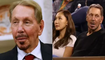 Meet 80 YO Larry Ellison, World's Richest Man's 5th Wife, Jolin Zhu, 47 Years Younger Than Him
