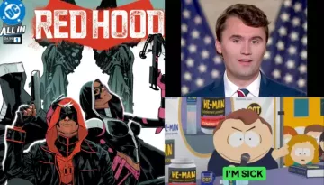 DC Cancels 'Red Hood' After Writer Celebrates Charlie Kirk Shooting, CC Pulls 'South Park' Episode