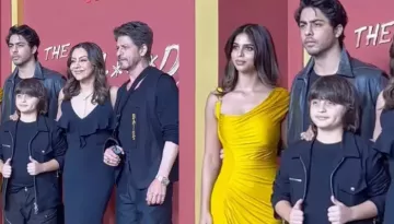 Shah Rukh Khan, Gauri And AbRam Chose Black For Aryan's WebSeries Premiere, Suhana Outshines Them
