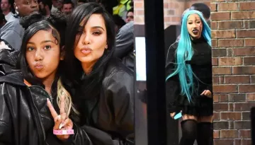 13-YO North West Flaunts Onyx Lips For Halloween, After Mom, Kim Said She Has To Hold Daughter Back
