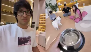 Sourav Joshi Leaves Wife Avantika Uncomfortable By Asking Her To Drink Water From Dog's Bowl In Vlog