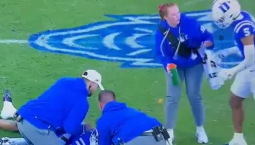 Duke’s Kimari Robinson Apologizes For Swatting A Trainer Caring For His Teammate, ‘I Was Scared..'Du