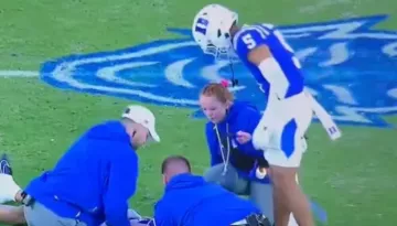 Duke’s Kimari Robinson Apologizes For Swatting A Trainer Caring For His Teammate, ‘I Was Scared..'
