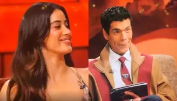 Janhvi Kapoor Takes Brutal Dig At Tara Sutaria On Koffee With Karan 9, 'Never Take Her To Concert..'