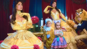 Paris Hilton Slams Critics Who Said She Stole Kids' Spotlight With 'Beauty And The Beast' Costume