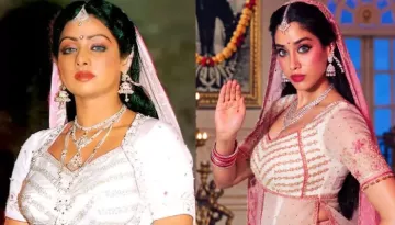 Janhvi Kapoor Recreates Mom Sridevi's 'Nagina' Look For Halloween, Fans Say, 'Second Sridevi'