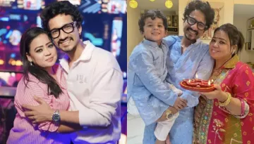 Bharti Singh And Haarsh Limbachiyaa Share First Family Photo With Their Sons, Kaju And Gola On Lohri
