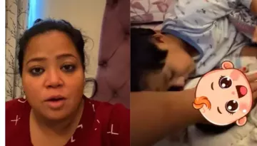 Bharti Singh Reveals Son Gola Leaves His Cartoon When His Younger Bro Kaju Cries During Massage