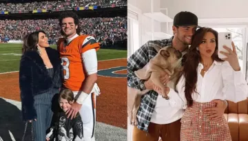 Who Is Broncos QB, Jarrett Stidham's Wife, Kennedy? New Mom Of 3 Stuns At AFC Championship Game