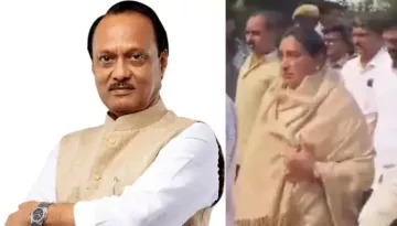 Ajit Pawar's Wife, Sunetra Pawar Breaks Down As She Arrives At Baramati After His Death In Air Crash