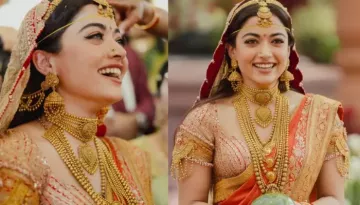 Rashmika Mandanna Opted For Gold At Her Wedding, Here's Why She Didn't Wear Any Expensive Diamond